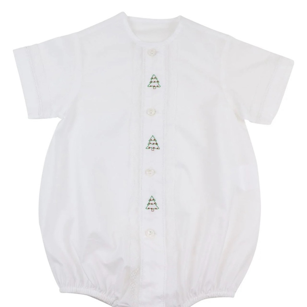 Embroidered Heirloom Christmas Tree Bubble- Cecil and Lou